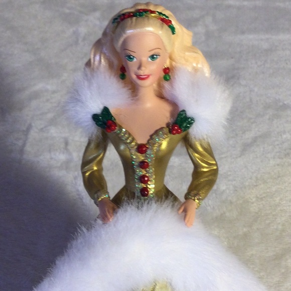 ⭐️ Vintage Hallmark Happy Anniversary Barbie Doll Stocking Hanger - Picture 10 of 10